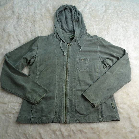 Columbia Olive Full Zip Jacket Size Large - Picture 1 of 5